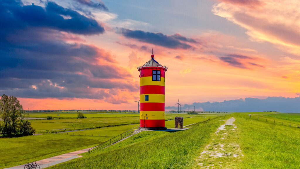 Pilsumer Leuchtturm, Gemeinde Krummhörn, Ostfriesland