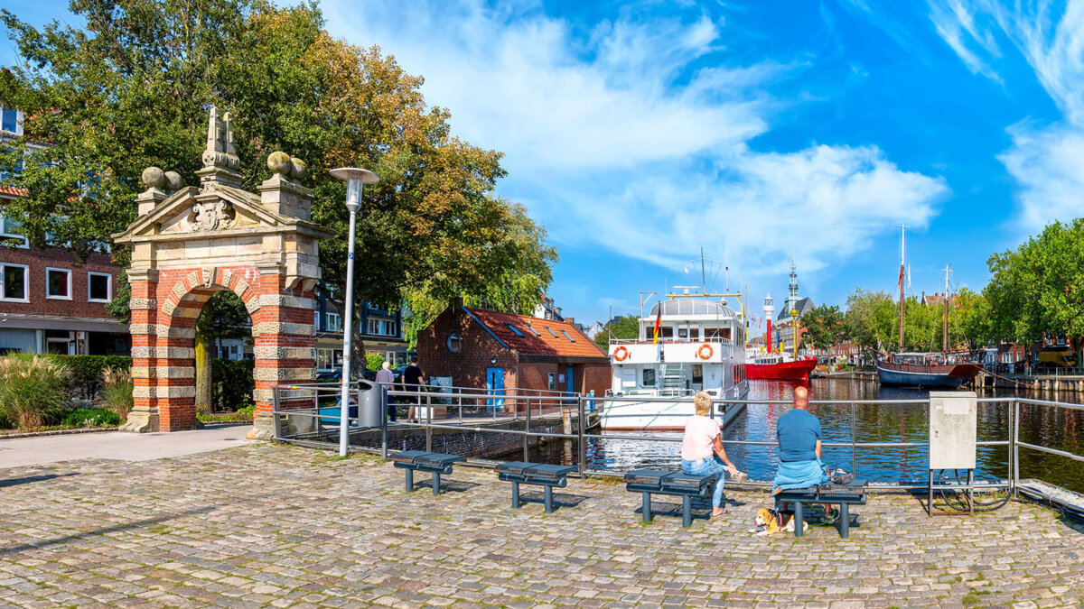 Hafentor, Stadt Emden am Ratsdelft