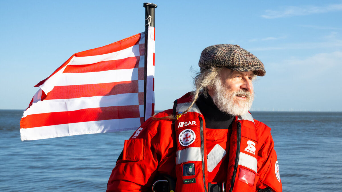 Klaus-Peter Wolf ist neuer Botschafter der Seenotretter