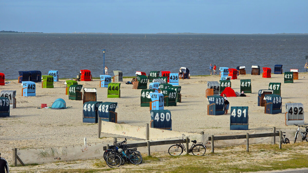 Neuharlingersiel, Sandstrand