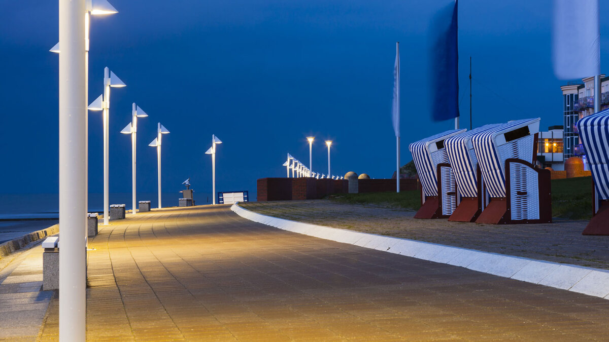 Norderney: Strandpromenade