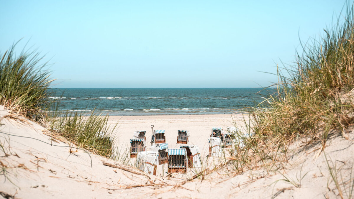 Spiekeroog, Strand